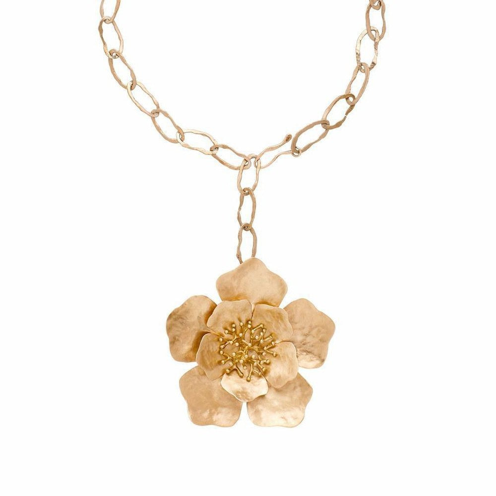 Peony on Greco Chain-Julie Cohn-Swag Designer Jewelry