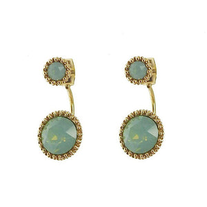 Perubian Opal Crystal Earrings-Swag Designer Jewelry-Swag Designer Jewelry