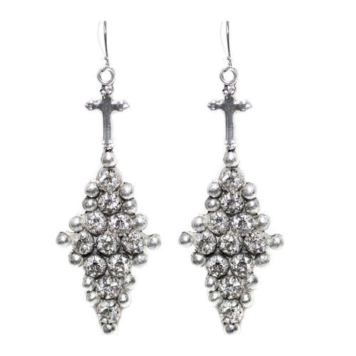 Pixie Spirit Hook Earrings-Virgins Saints and Angels-Swag Designer Jewelry