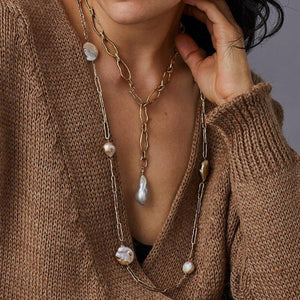 Preza Pearl Necklace-Julie Cohn-Swag Designer Jewelry
