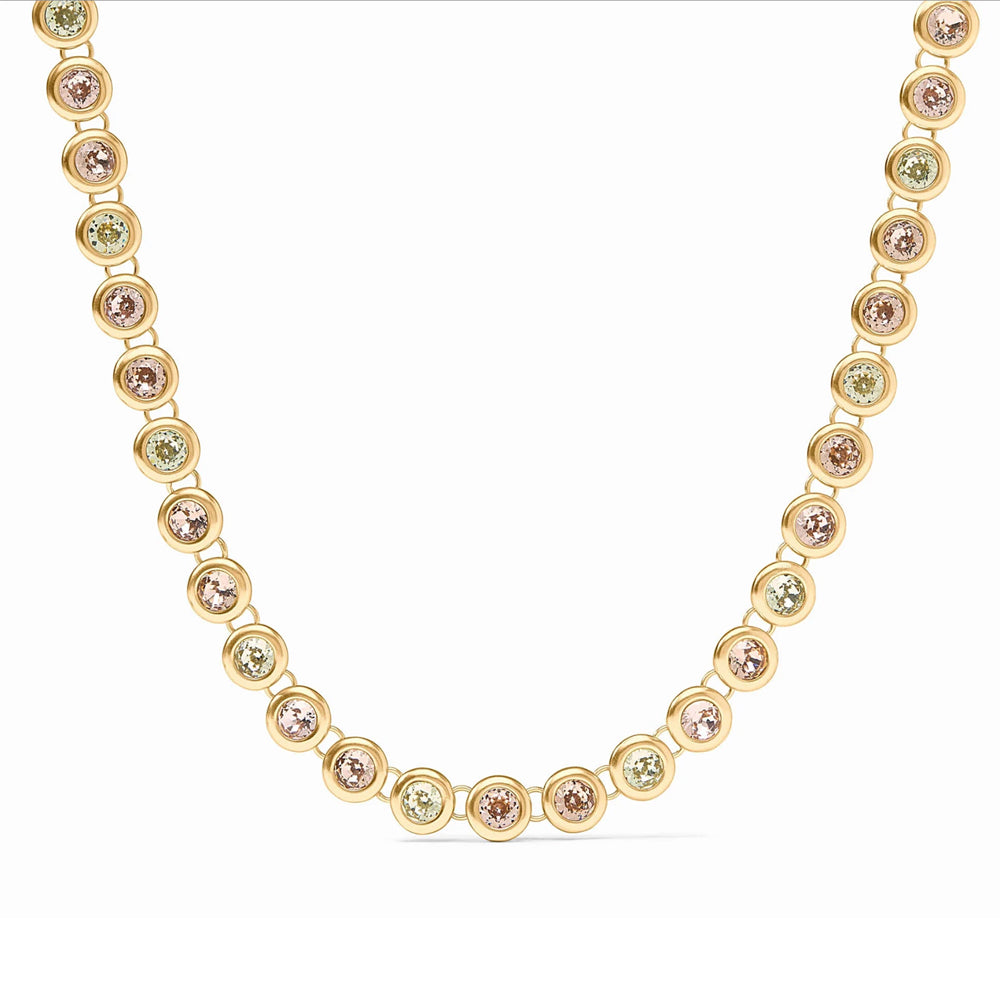 Rainbow Tennis Necklace-Julie Vos-Swag Designer Jewelry