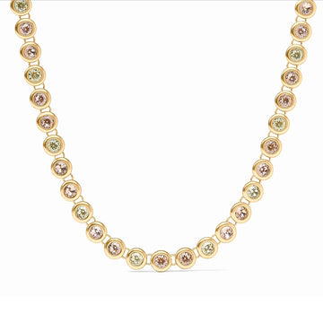 Rainbow Tennis Necklace-Julie Vos-Swag Designer Jewelry