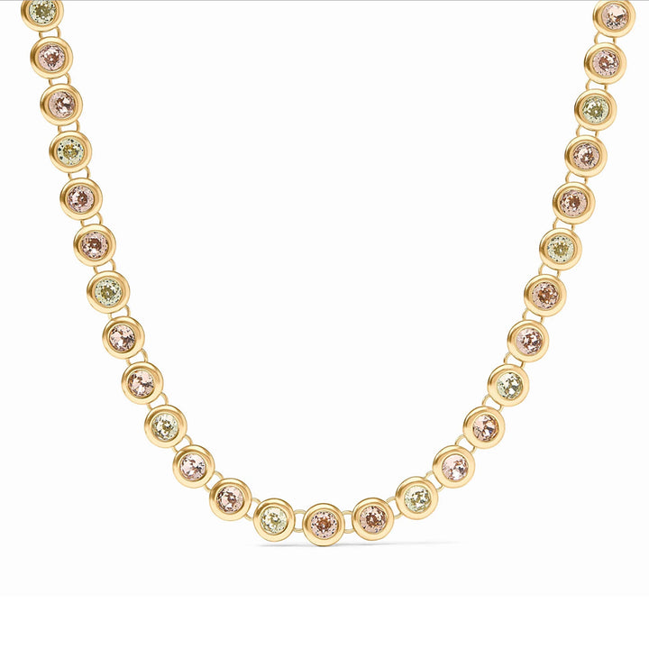 Rainbow Tennis Necklace-Julie Vos-Swag Designer Jewelry