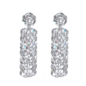 Rectangular Drop Earrings-Theia Jewelry-Swag Designer Jewelry