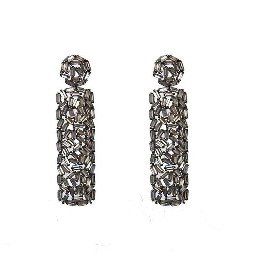 Rectangular Drop Earrings-Swag Designer Jewelry-Swag Designer Jewelry