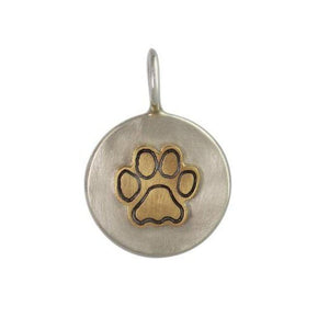 Round Puppy Paw Pendant-Heather Moore-Swag Designer Jewelry