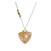 Rutilated Quartz Pyramid Necklace-Emily Amey-Swag Designer Jewelry