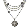 Magdalena in Rhodium-Virgins Saints and Angels-Swag Designer Jewelry