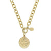 San Benito Gold Coin Pendant Necklace-Susan Shaw-Swag Designer Jewelry