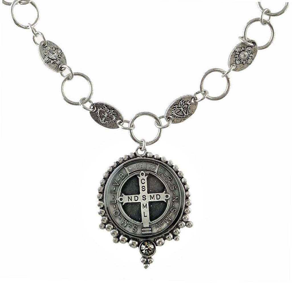 Virgins Saints and Angels San Benito Grande Necklace – Swag