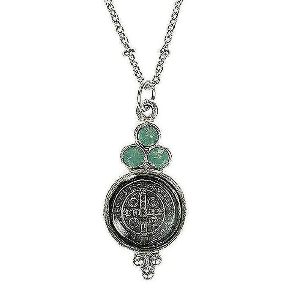 San Benito Lucia Charm i-Virgins Saints and Angels-Swag Designer Jewelry
