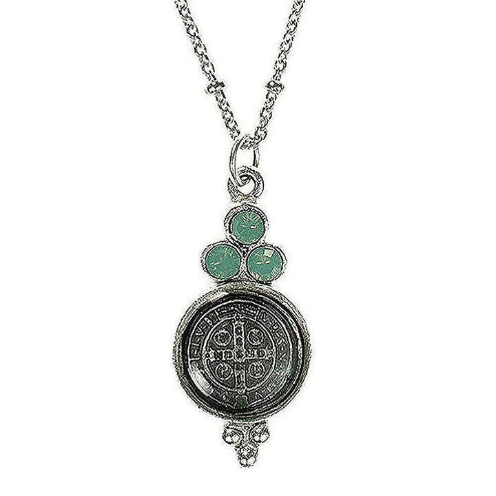 San Benito Lucia Charm i-Virgins Saints and Angels-Swag Designer Jewelry