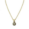 Santa Monica Single Crystal Choker-Virgins Saints and Angels-Swag Designer Jewelry