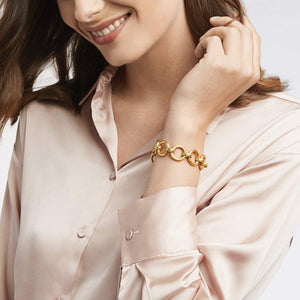 Savoy Demi Link Bracelet-Julie Vos-Swag Designer Jewelry