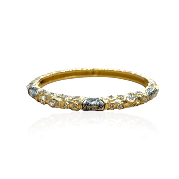 Gold Enzo Bangle