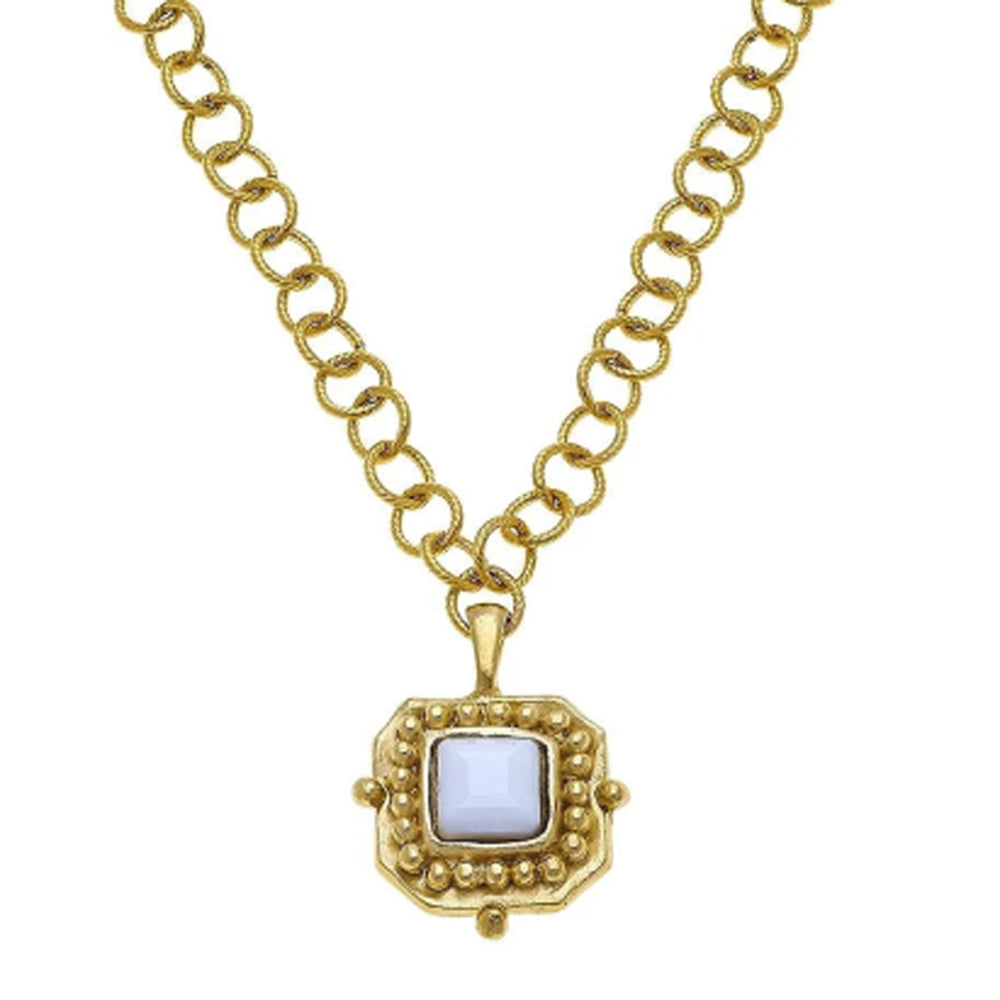 London Pendant Necklace, Asst Colors