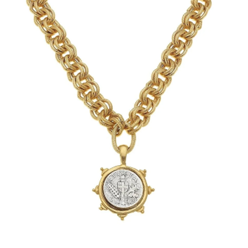 Florence Coin Necklace