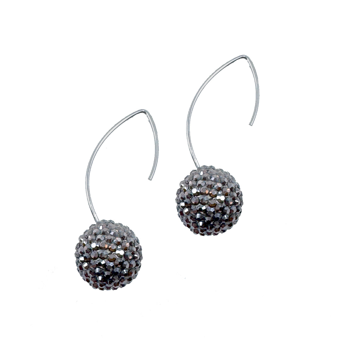 Silver Pom pom Earring-Theia Jewelry-Swag Designer Jewelry