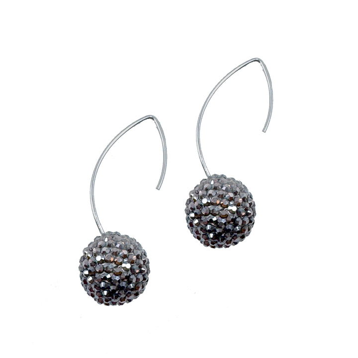 Silver Pom pom Earring-Theia Jewelry-Swag Designer Jewelry