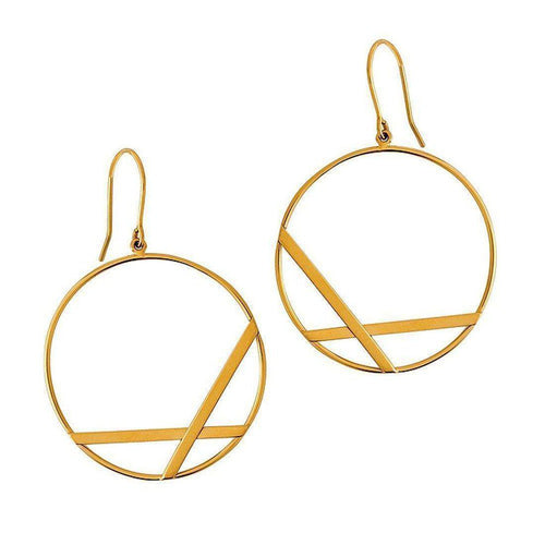 Small Affinity Yellow Gold Hoop Earrings-Lana Jewelry-Swag Designer Jewelry