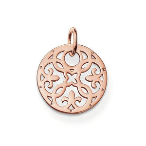 Small Arabesque Pendant in Rose Gold-Thomas Sabo-Swag Designer Jewelry