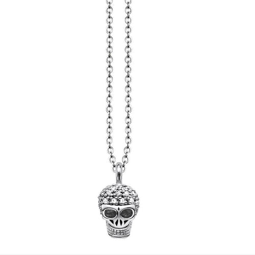 Small Skull Diamond Necklace-Thomas Sabo-Swag Designer Jewelry