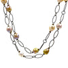 Stationed Pearl Necklace-Andrea Barnett-Swag Designer Jewelry