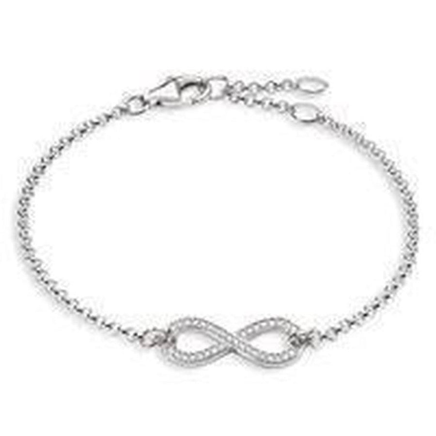 Sterling Infinity Bracelet