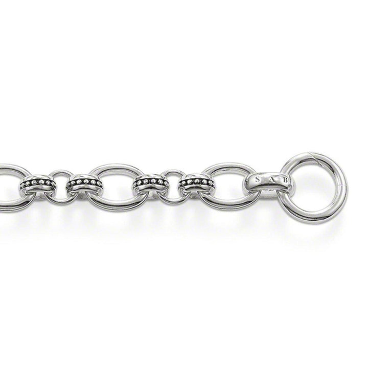 Sterling Silver Link Bracelet-Thomas Sabo-Swag Designer Jewelry