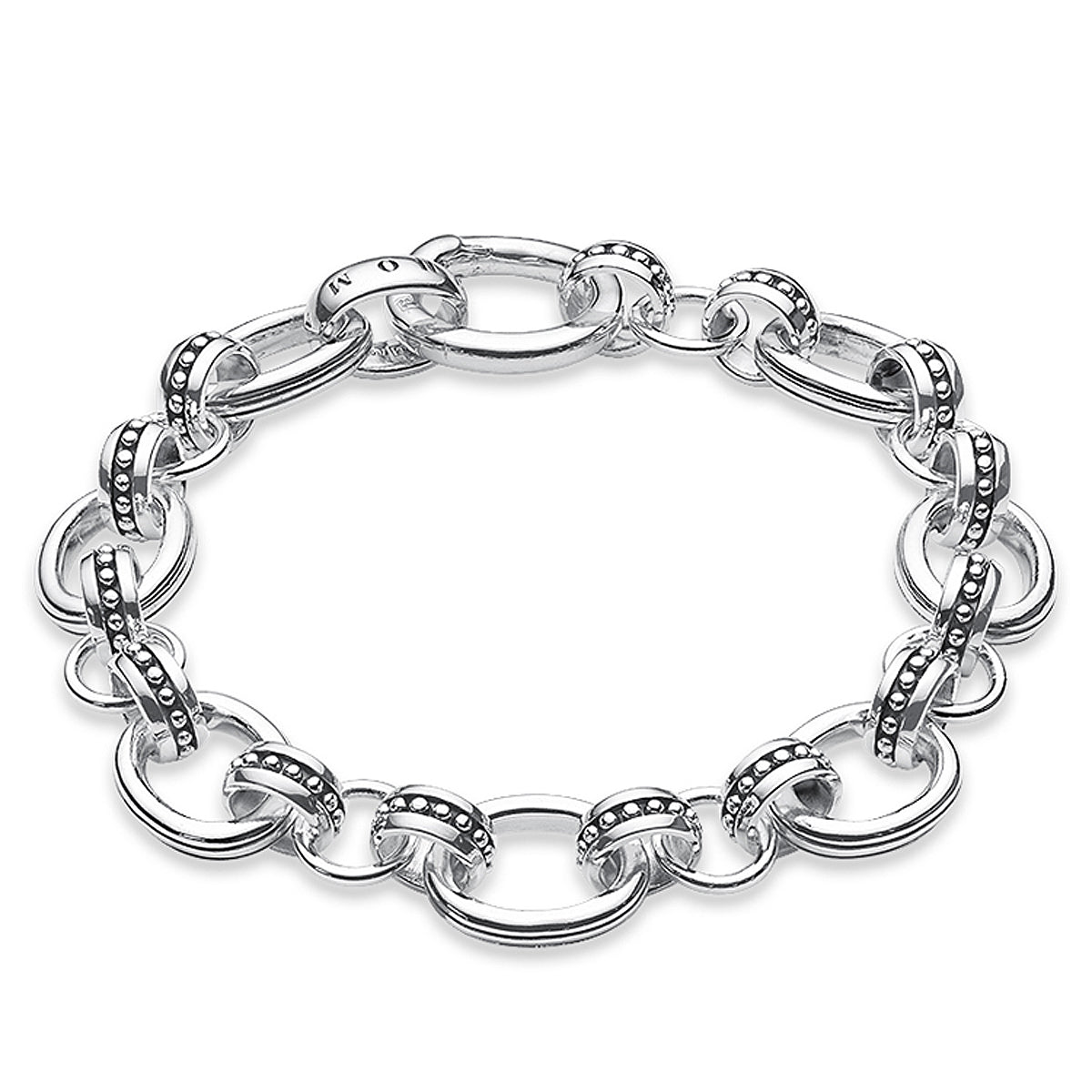 Sterling Silver Link Bracelet-Thomas Sabo-Swag Designer Jewelry
