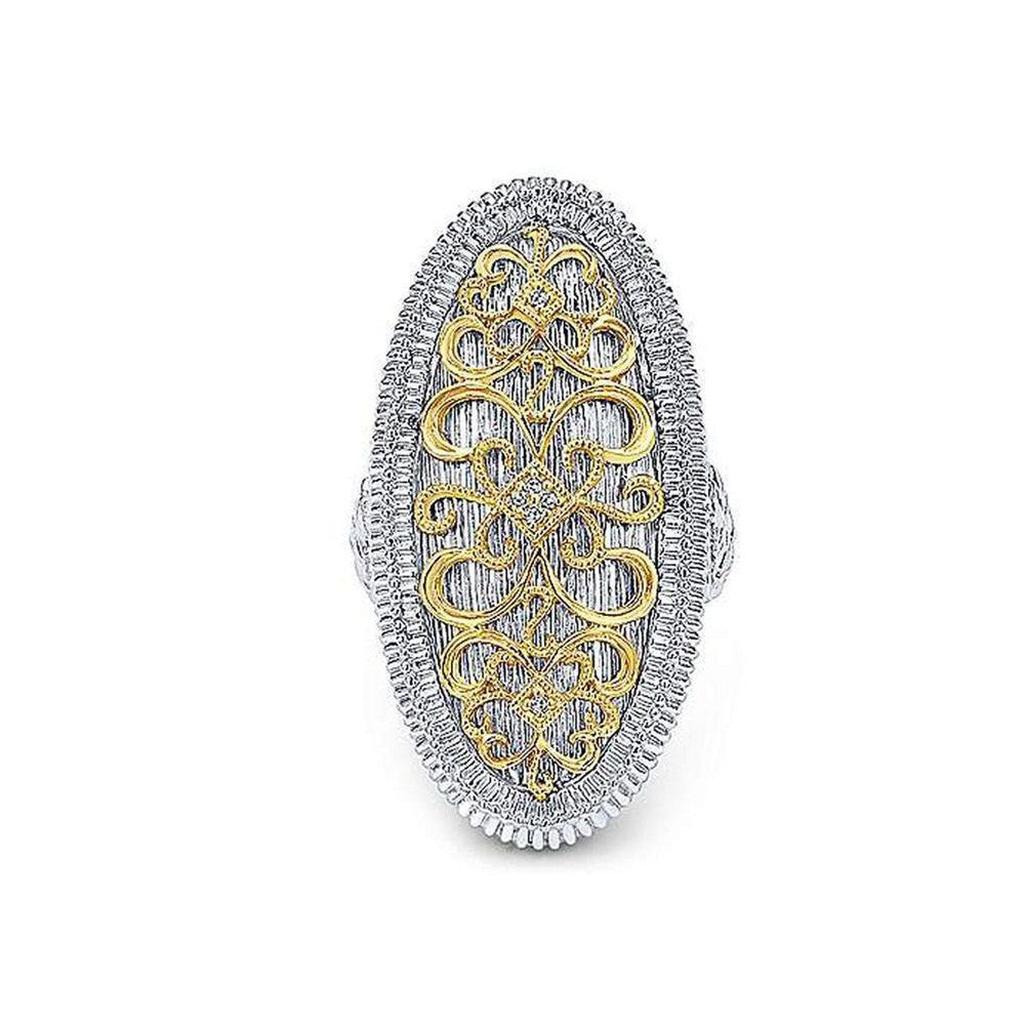 Sterling Statement Ring-Gabriel & Co-Swag Designer Jewelry