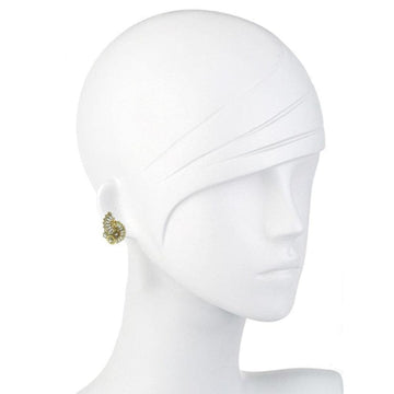 Swirl Pearl Clip Earrings-Miriam Haskell-Swag Designer Jewelry