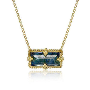 Tanzanite Pendant with prongs-Amali Jewelry-Swag Designer Jewelry