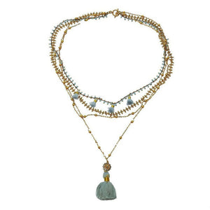 Tassel Necklace-La Vie Parisienne-Swag Designer Jewelry
