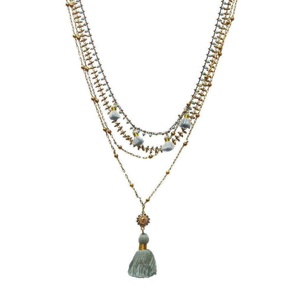 Tassel Necklace-La Vie Parisienne-Swag Designer Jewelry