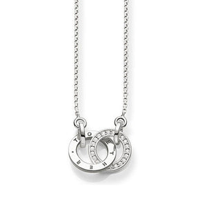 Together Forever Diamond Necklace-Thomas Sabo-Swag Designer Jewelry