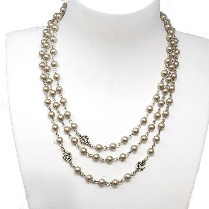 Tres Gracias Magdalena Platinum Pearl-Virgins Saints and Angels-Swag Designer Jewelry