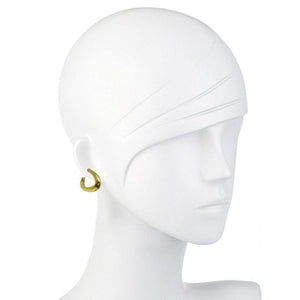Triangle Hoop Clip Earrings-Vaubel Designs-Swag Designer Jewelry