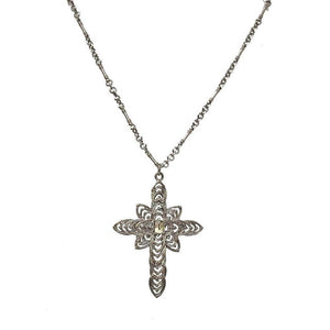 Tribal Milagro Cross Pendant-Virgins Saints and Angels-Swag Designer Jewelry