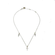 Triple Lovers Cross Choker-Virgins Saints and Angels-Swag Designer Jewelry