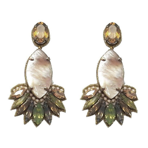 Tulum Drop Earrings-Suzanna Dai-Swag Designer Jewelry