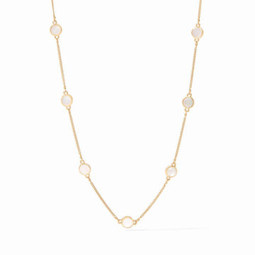 Valencia Delicate Station Necklace-Julie Vos-Swag Designer Jewelry