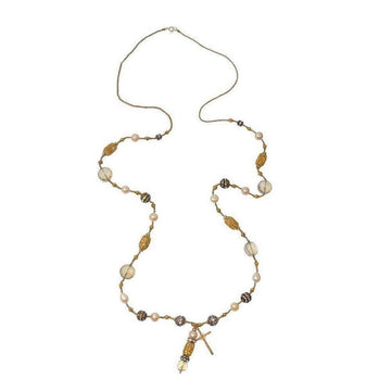 Vintage Beads and Pearls-Andrea Barnett-Swag Designer Jewelry