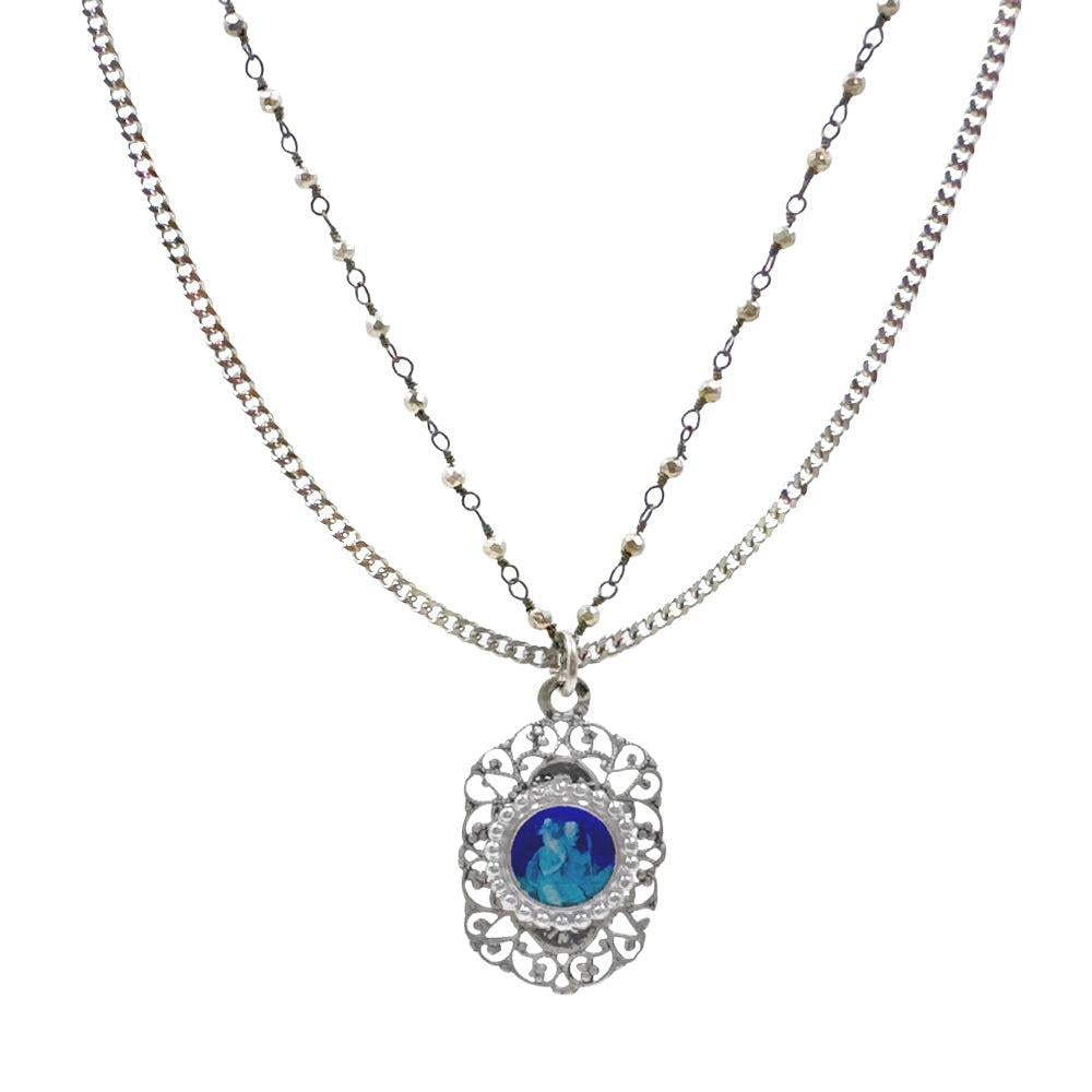 Vintage St. Christopher-Andrea Barnett-Swag Designer Jewelry