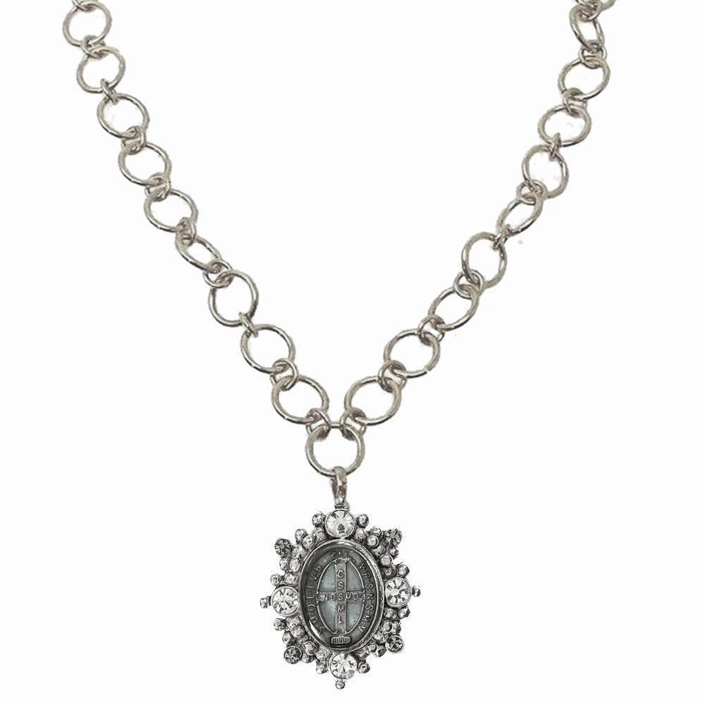 Virgins Saints and Angels | Betty Chain Necklace, Asst Medals