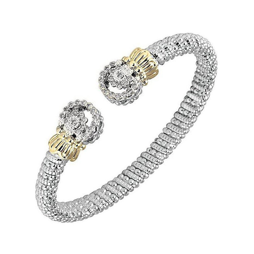 Bezel set Diamond Tip Bracelet-Vahan-Swag Designer Jewelry