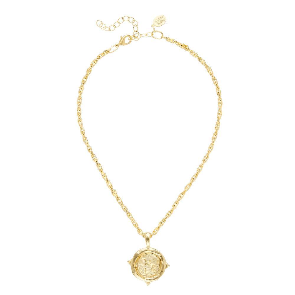 Equestrian Rope Necklace-Susan Shaw-Swag Designer Jewelry