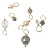 Gemstone Accents: Pearl & gemstone jewelry findings with gold-filled wire. Perfect for DIY jewelry making.
