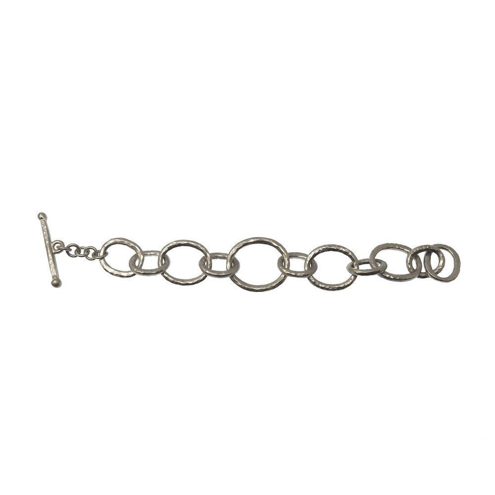 Link Bracelet in Silver-Evelyn Knight-Swag Designer Jewelry