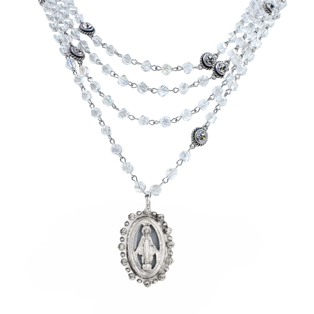Magdalena Crystal AB-Virgins Saints and Angels-Swag Designer Jewelry